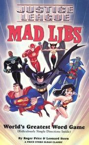 Cover of: Justice League Mad Libs