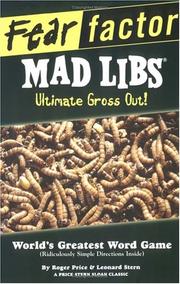 Cover of: Fear Factor Mad Libs: Ultimate Gross Out! (Mad Libs)
