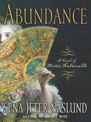 Cover of: Abundance by Sena Jeter Naslund, Sena Jeter Naslund