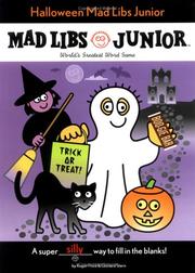 Cover of: Halloween Mad Libs Junior by Roger Price, Leonard Stern