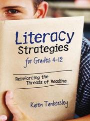 Cover of: Literacy Strategies for Grades 4-12