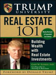 Cover of: Trump University Real Estate 101 by Gary W. Eldred, Gary W. Eldred