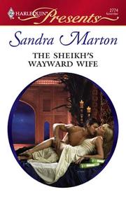 Cover of: The Sheikh's Wayward Wife by Sandra Marton