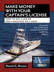 Cover of: Make Money with Your Captains License by David G. Brown