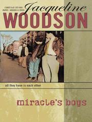 Cover of: Miracle's Boys by Jacqueline Woodson