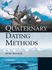 Cover of: Quaternary Dating Methods