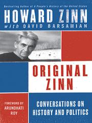 Cover of: Original Zinn by Howard Zinn