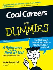 Cover of: Cool Careers For Dummies by Marty Nemko
