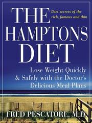 Cover of: The Hamptons Diet by Fred, M.D. Pescatore
