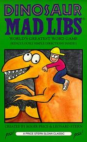 Cover of: Dinosaur Mad Libs by Roger Price