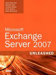 Cover of: Microsoft® Exchange Server 2007 Unleashed