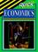 Cover of: CliffsQuickReview Economics
