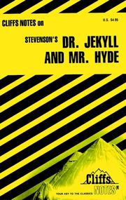 Cover of: CliffsNotes on Stevenson's Dr. Jekyll and Mr. Hyde by James Lamar Roberts