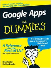 Google Apps for dummies by Ryan Teeter