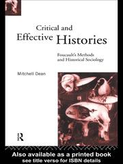 Cover of: Critical And Effective Histories