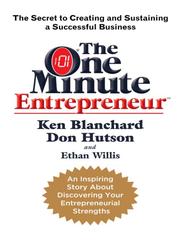 Cover of: The One Minute Entrepreneur