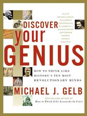 Cover of: Discover Your Genius by Michael J. Gelb