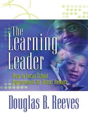 Cover of: The Learning Leader