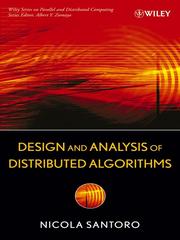 Cover of: Design and Analysis of Distributed Algorithms by N. Santoro