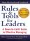 Cover of: Rules and Tools for Leaders (Revised)