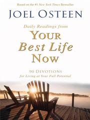 Cover of: Daily Readings from Your Best Life Now by Joel Osteen