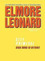 Cover of: City Primeval by Elmore Leonard
