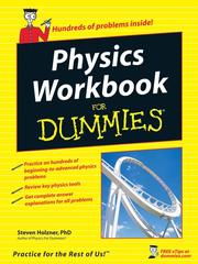 Cover of: Physics Workbook For Dummies by Steven Holzner