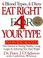 Cover of: Eat Right 4 Your Type