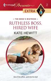 Cover of: Ruthless boss, hired wife