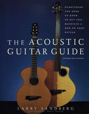 Cover of: Acoustic Guitar Guide by Larry Sandberg