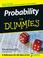 Cover of: Probability For Dummies