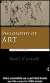 Cover of: Philosophy of Art