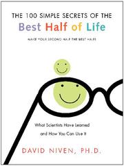 Cover of: 100 Simple Secrets of the Best Half of Life by Niven, David