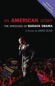 Cover of: An American Story by Barack Obama