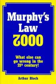 Cover of: Murphy's law 2000 by Arthur Bloch