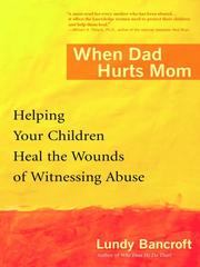 Cover of: When Dad Hurts Mom by Lundy Bancroft