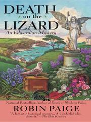 Cover of: Death on the Lizard by Robin Paige