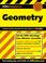 Cover of: CliffsStudySolver Geometry