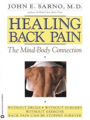 Cover of: Healing Back Pain by John E. Sarno