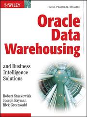 Cover of: Oracle Data Warehousing and Business Intelligence Solutions