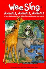 Cover of: Wee Sing Animals, Animals, Animals (Wee Sing) by Pamela Conn Beall, Susan Hagen Nipp