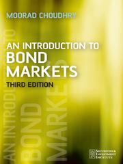 Cover of: An Introduction to Bond Markets | Moorad Choudhry