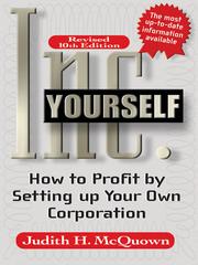 Cover of: Inc. Yourself by Judith H. McQuown, Judith H. McQuown