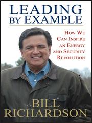 Cover of: Leading by Example by Bill Richardson