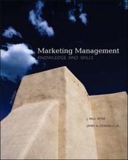 Cover of: Marketing Management by J. Paul Peter, Jr, James H Donnelly, Jr, James Donnelly