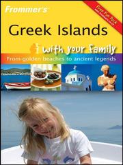 Cover of: Frommer's Greek Islands With Your Family