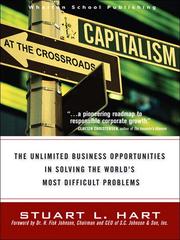 Cover of: Capitalism at the Crossroads by Stuart L. Hart