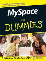 Cover of: MySpaceTM For Dummies® by Ryan Hupfer, Mitch Maxson, Ryan Williams, Ryan Hupfer