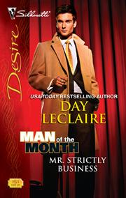 Cover of: Mr. Strictly Business by Day Leclaire