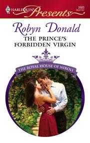 Cover of: The Prince's Forbidden Virgin by Robyn Donald
